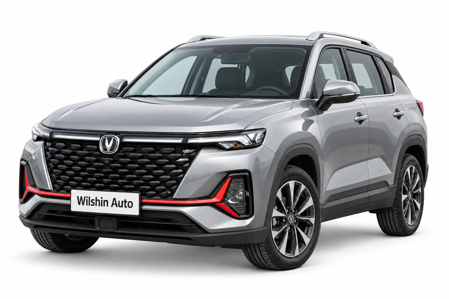 Changan CS35 Plus — Silver illustration