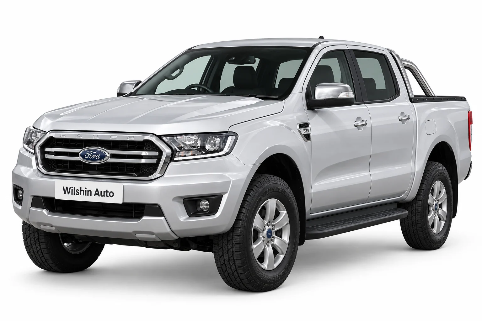 Ford Ranger — Silver illustration