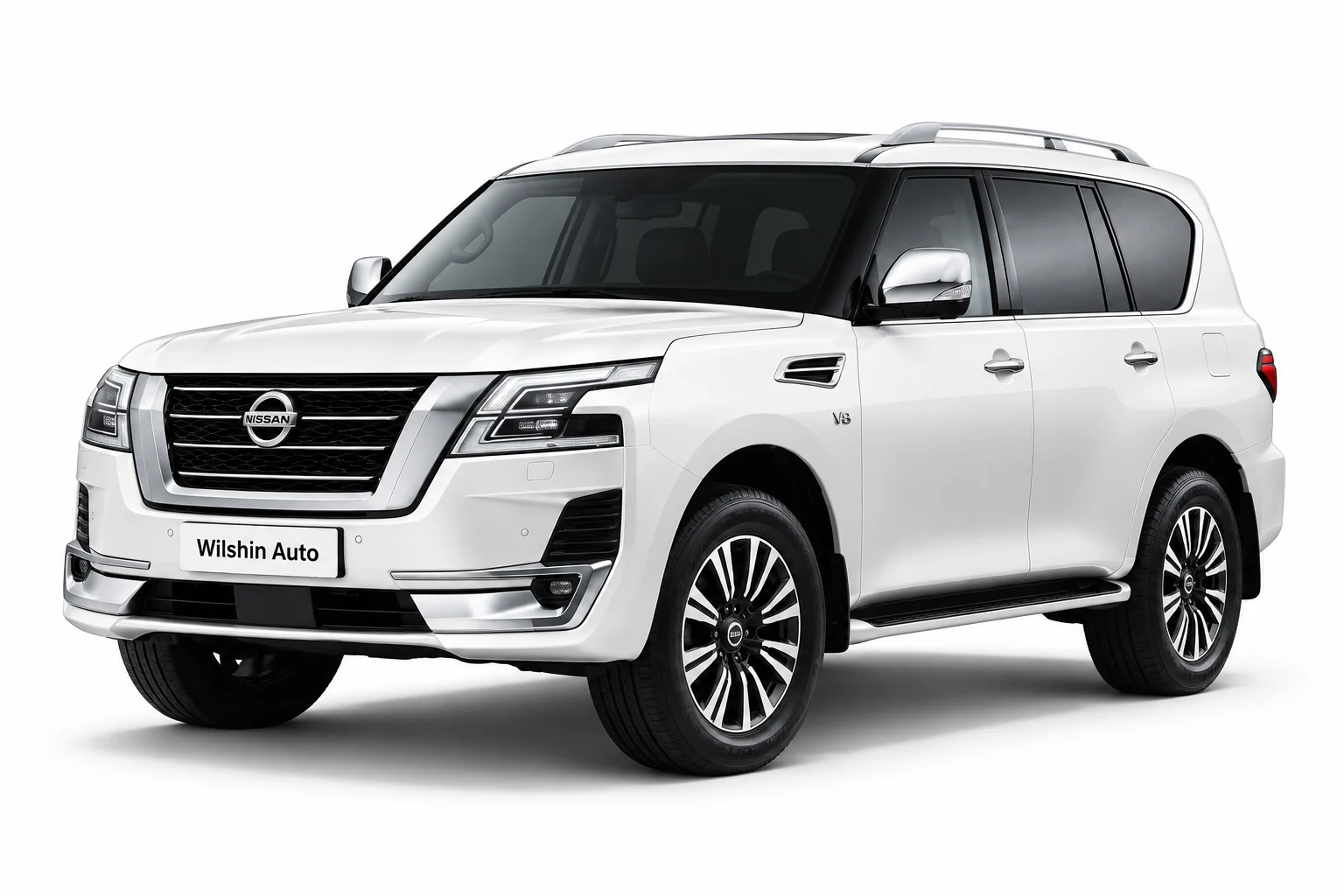 Nissan Patrol — White illustration