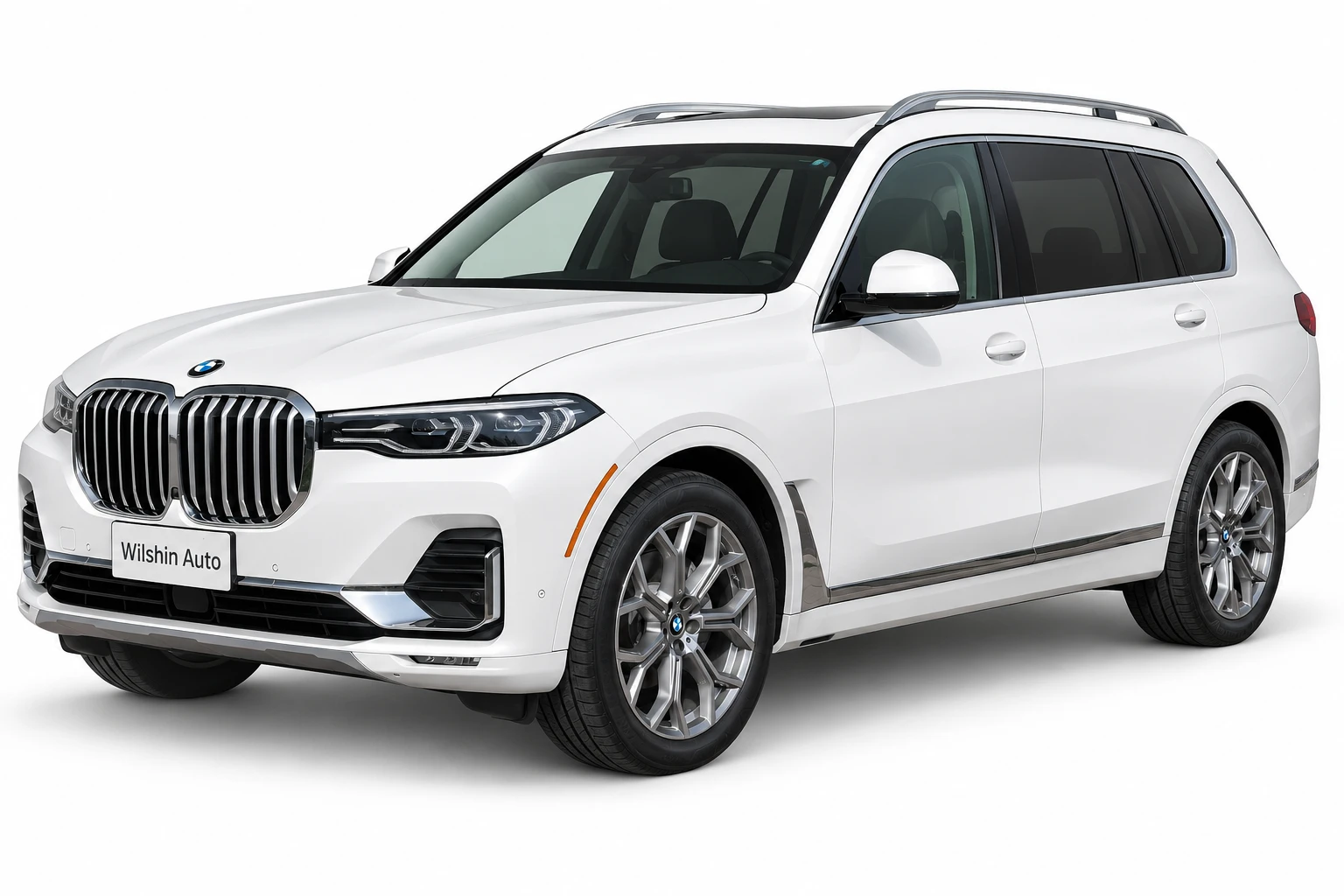 BMW X7 — White illustration