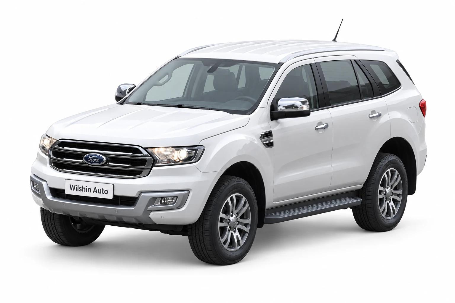 Ford Everest — White illustration