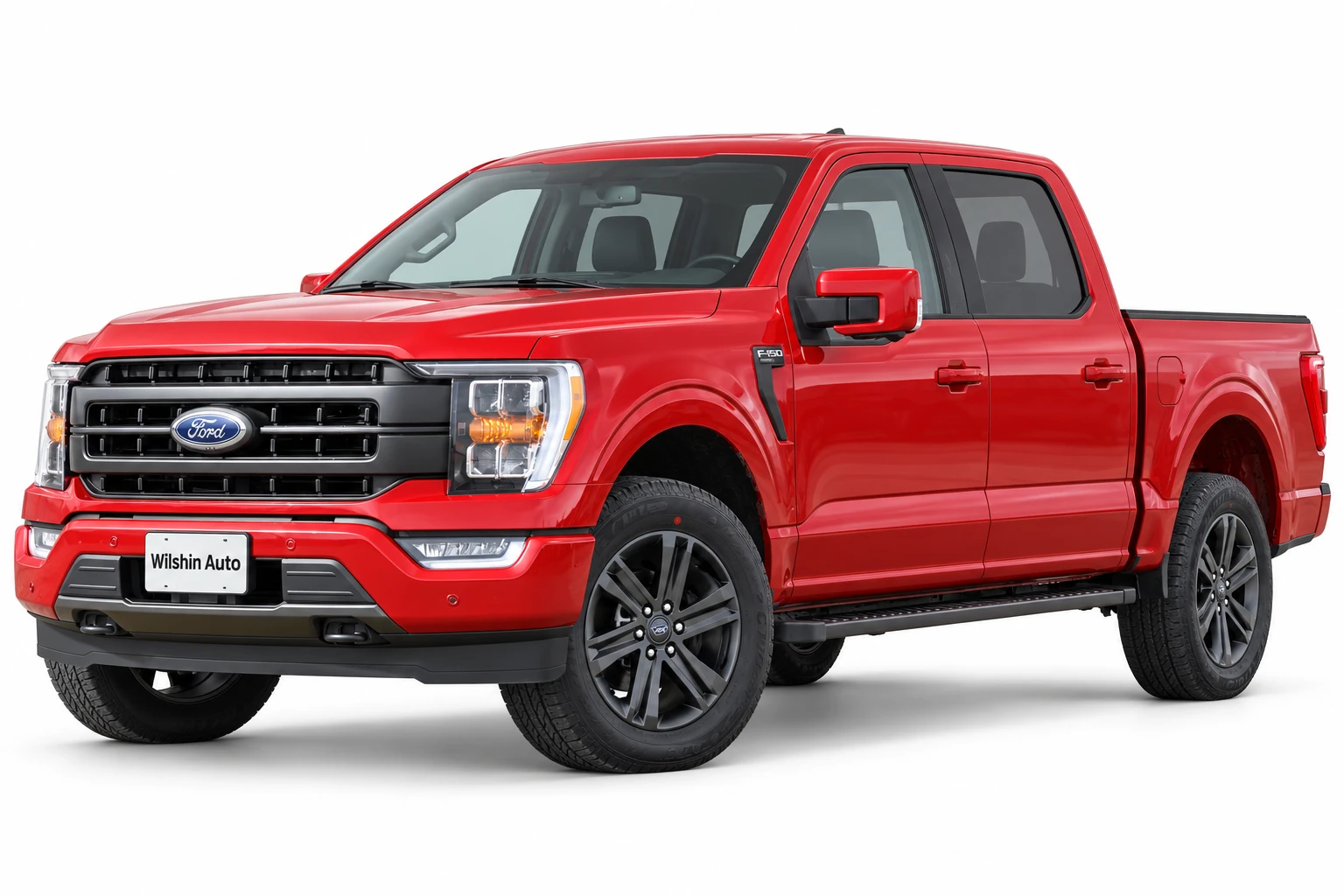 Ford F-150 — Red illustration