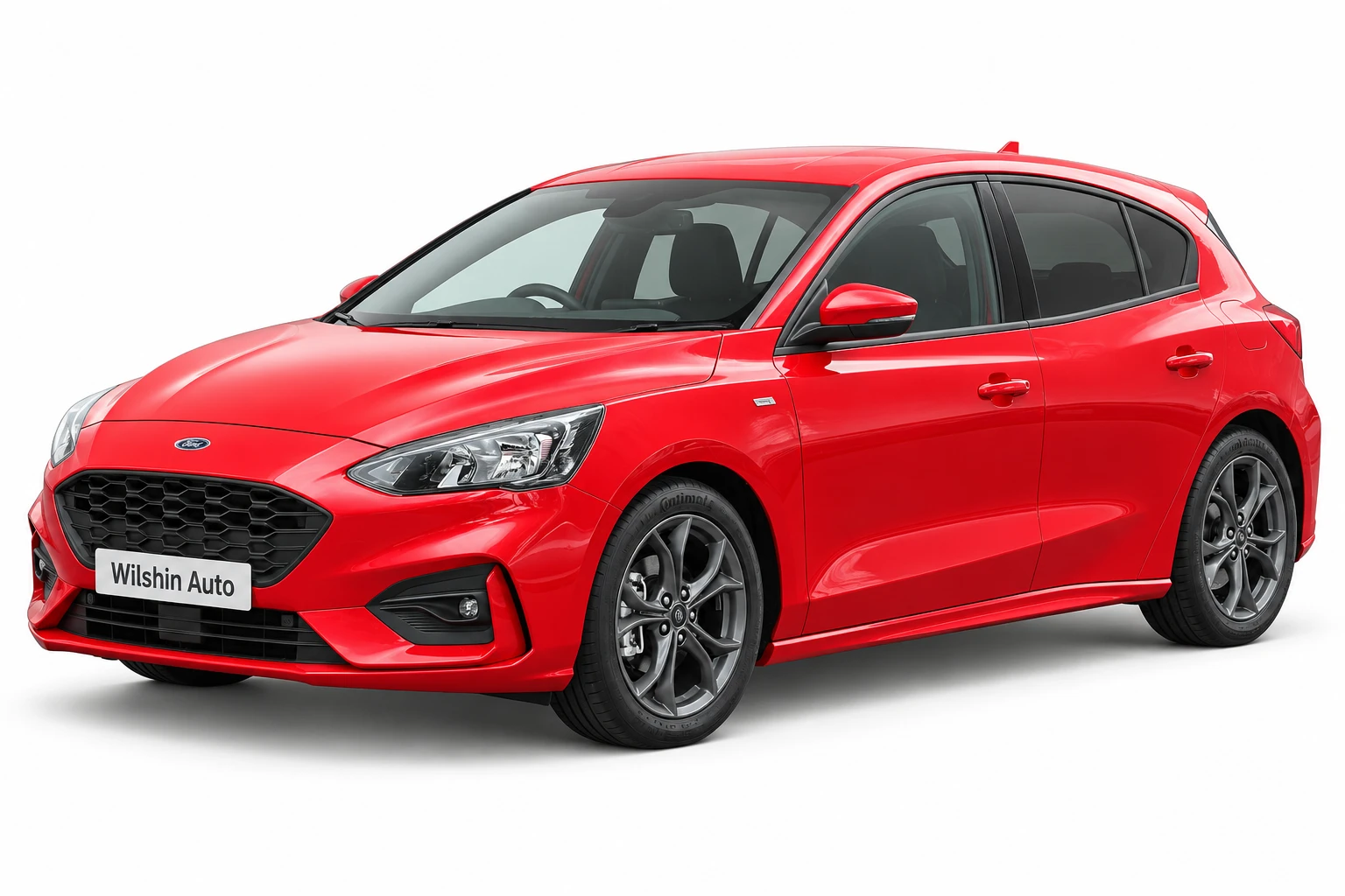 Ford Focus — Red illustration