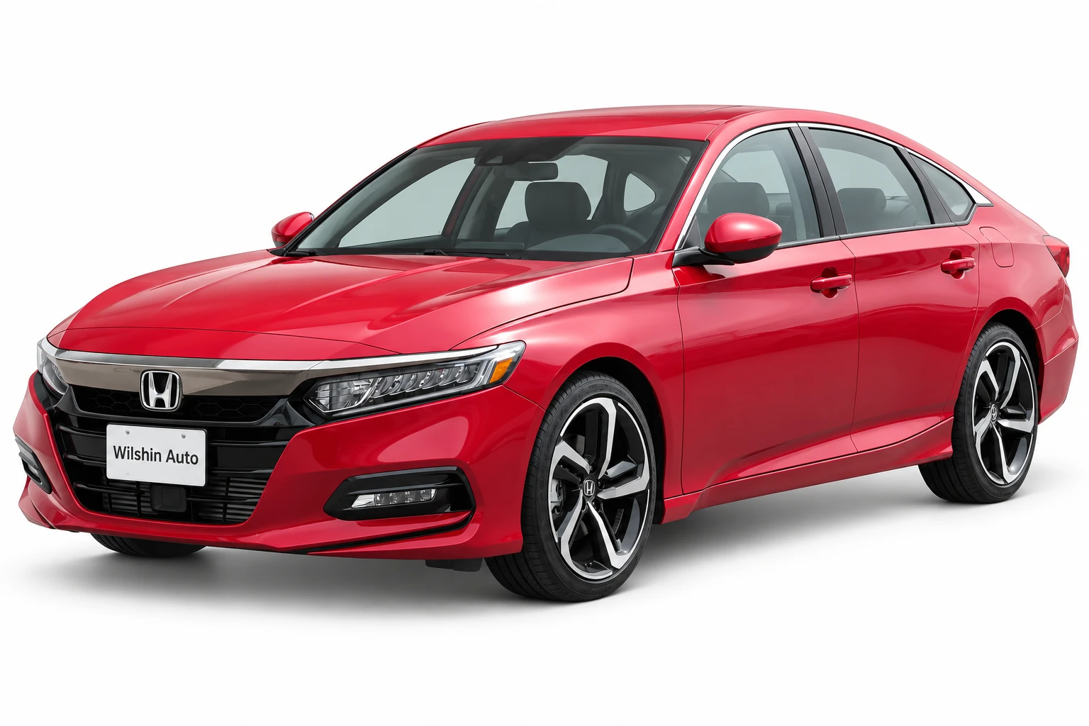 Honda Accord — Red illustration