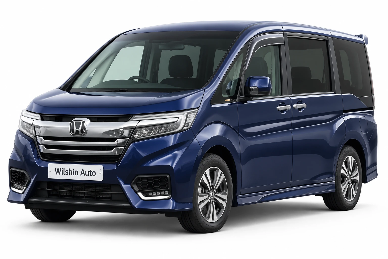 Honda Stepwgn — Dark Blue illustration