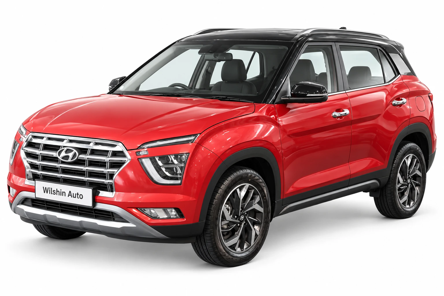 Hyundai Creta — Red illustration