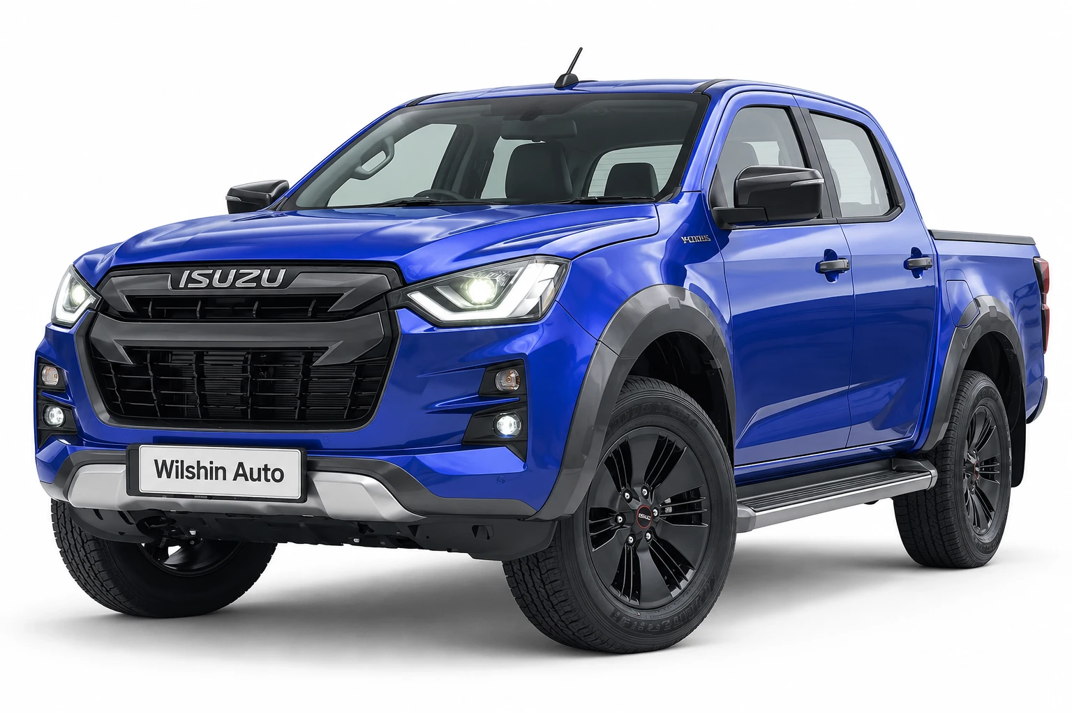 Isuzu D-Max — Blue illustration
