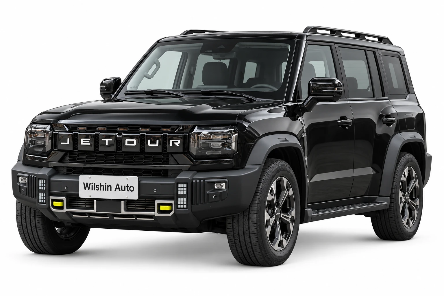 Jetour T2 exterior, white-background model illustration
