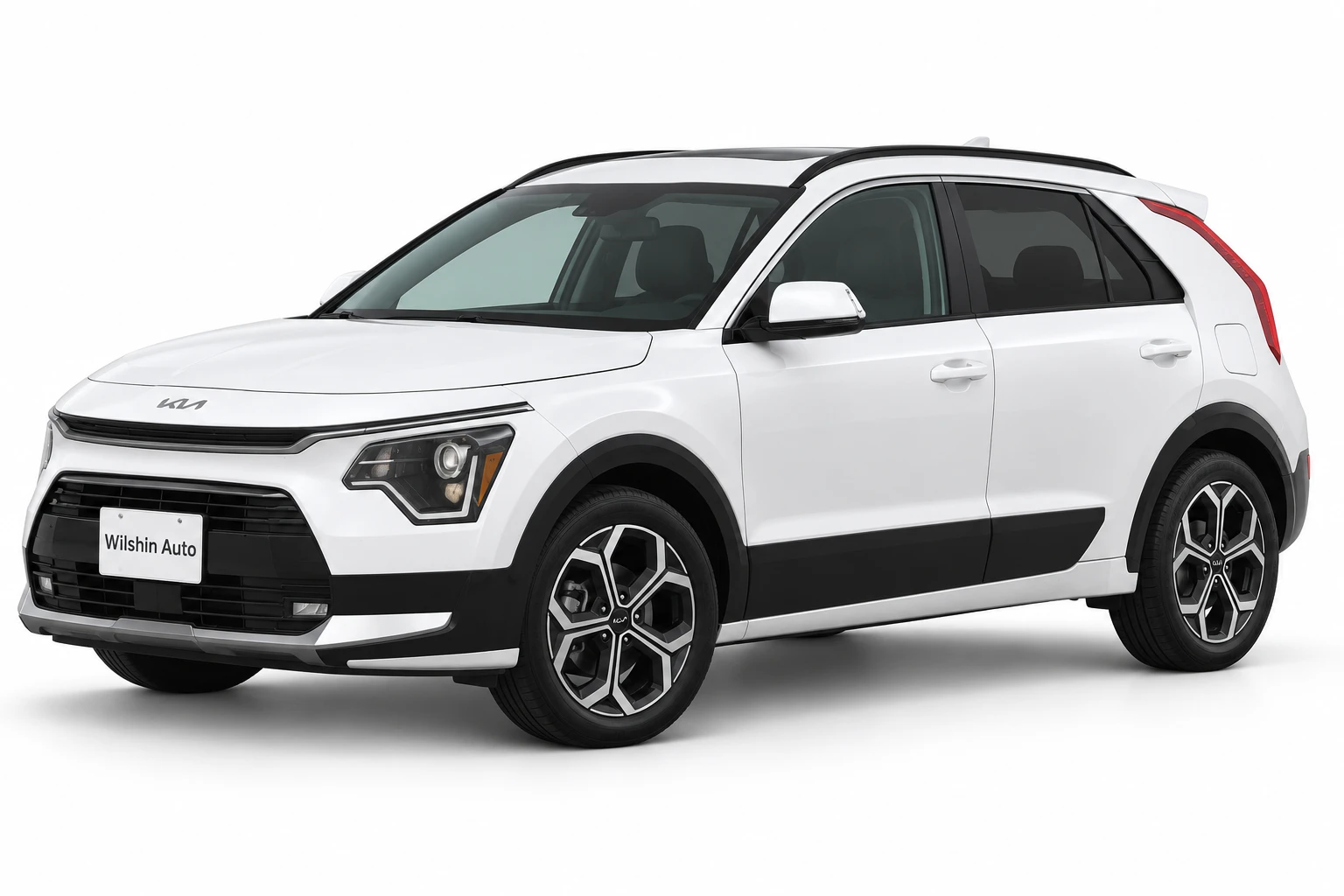 Kia Niro — White illustration