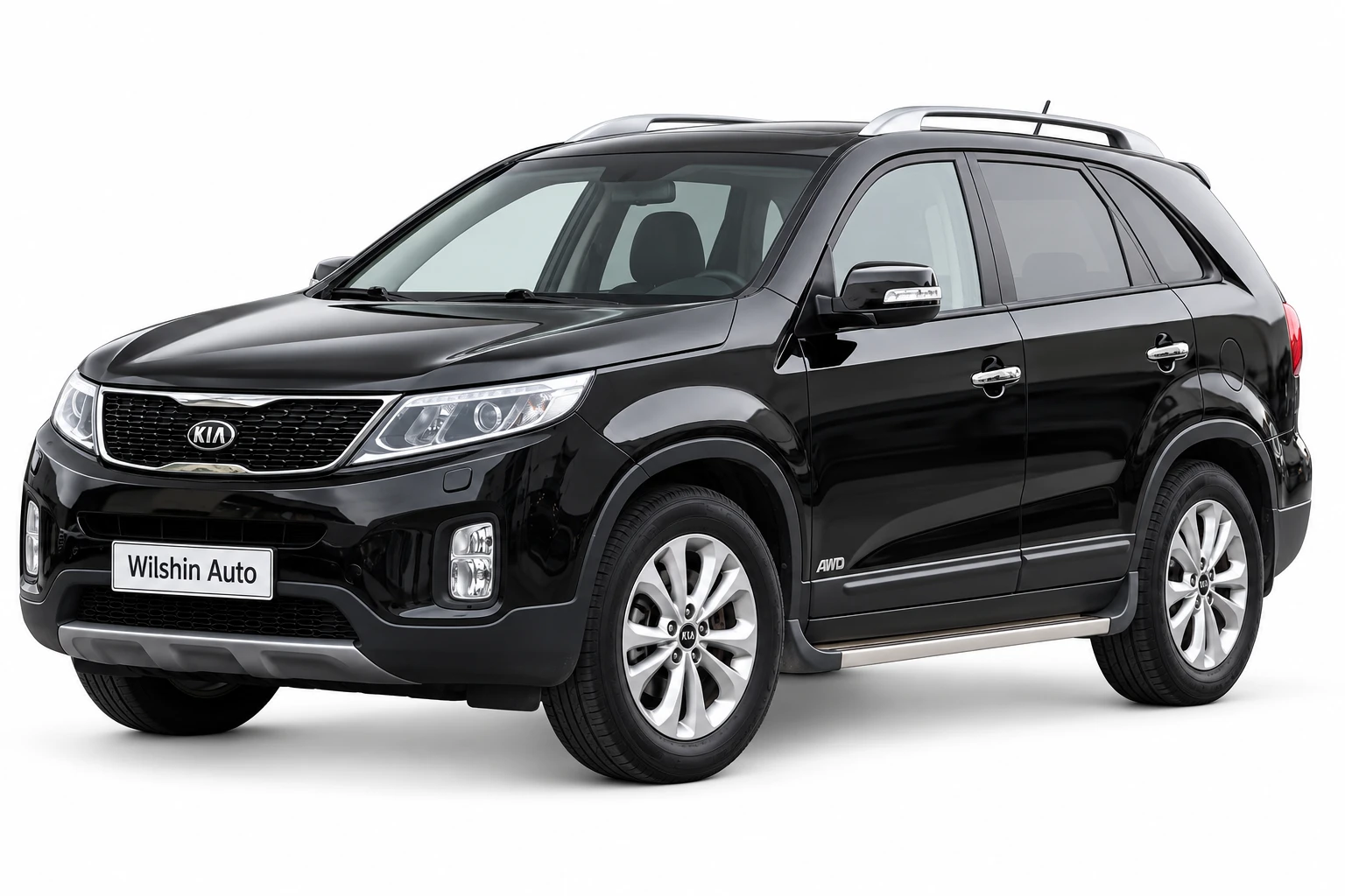 Kia Sorento — Black illustration