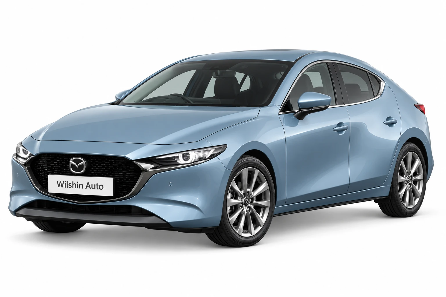 Mazda Mazda3 — Light Blue illustration