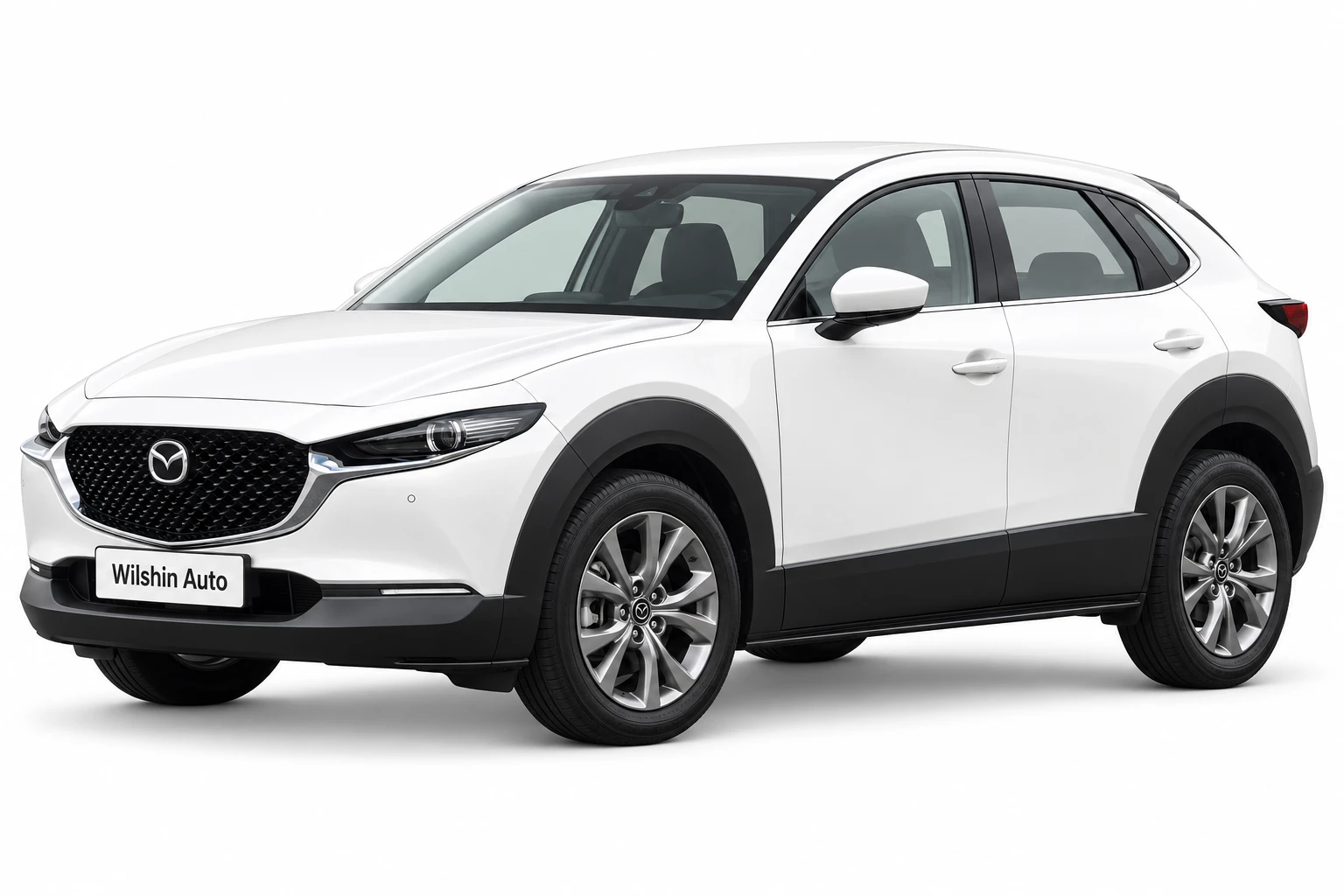 Mazda CX-30 — White illustration