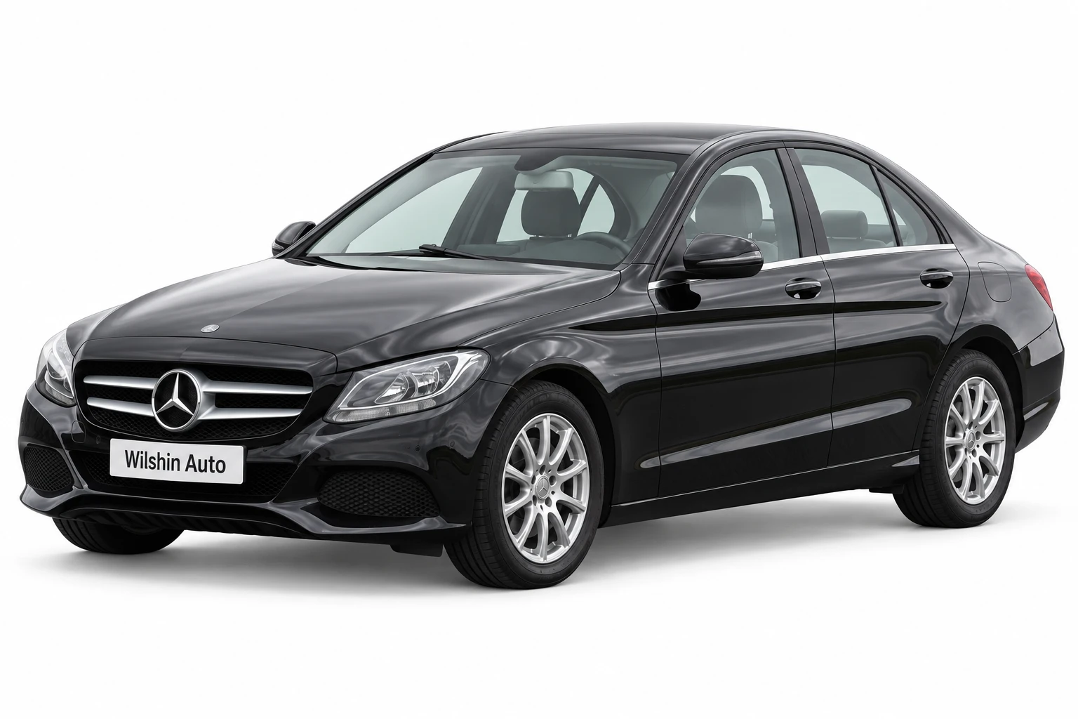 Mercedes-Benz C-Class — Dark Gray illustration