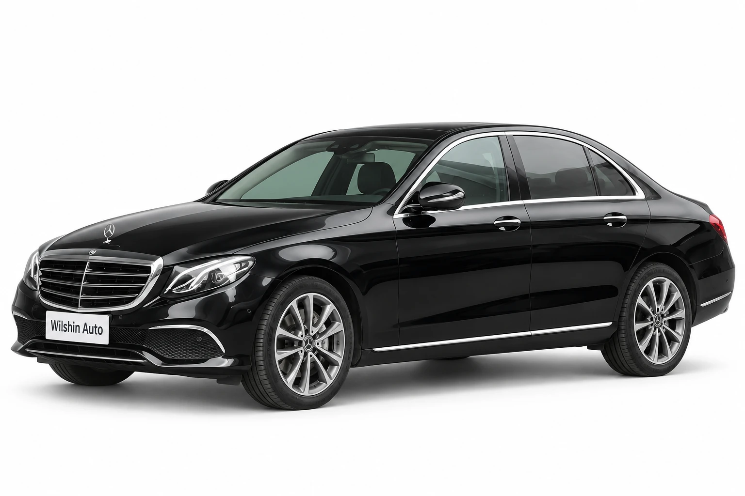 Mercedes-Benz E-Class — Black illustration