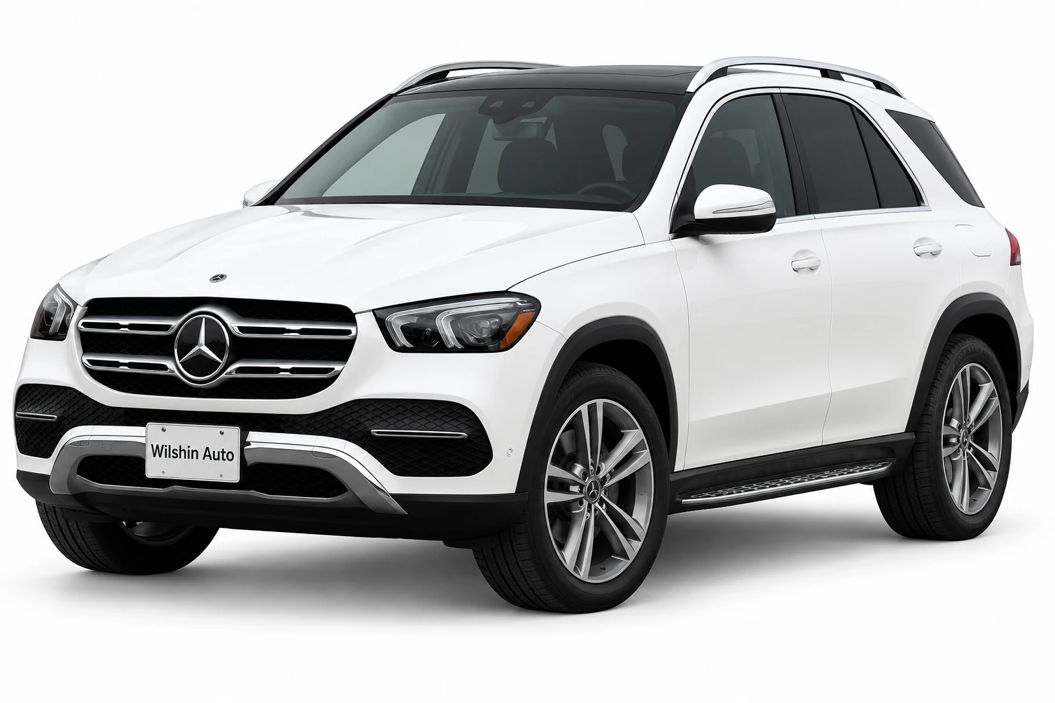 Mercedes-Benz GLE — White illustration