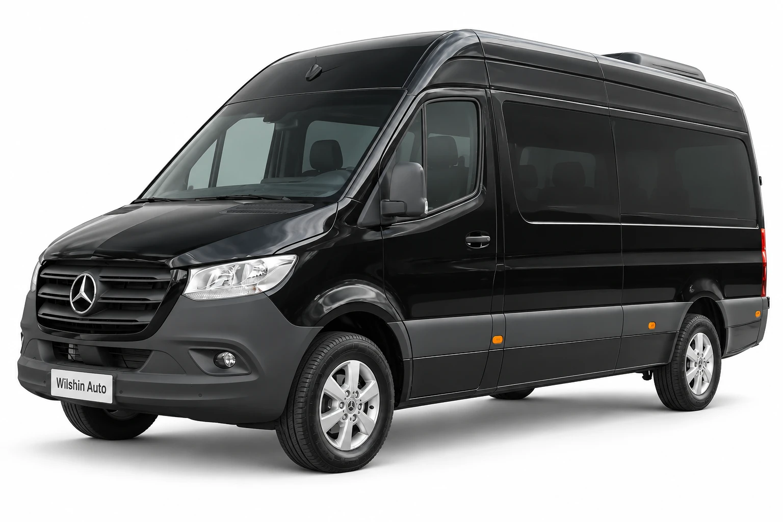 Mercedes-Benz Sprinter — Black illustration