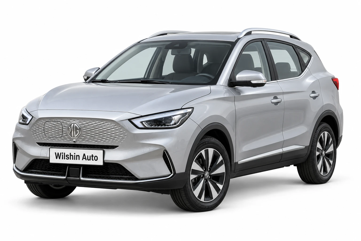MG ZS EV — Silver illustration