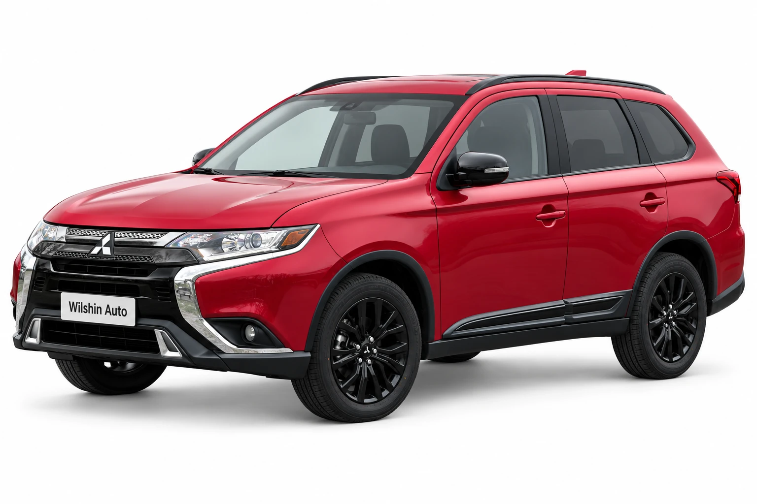 Mitsubishi Outlander — Red illustration