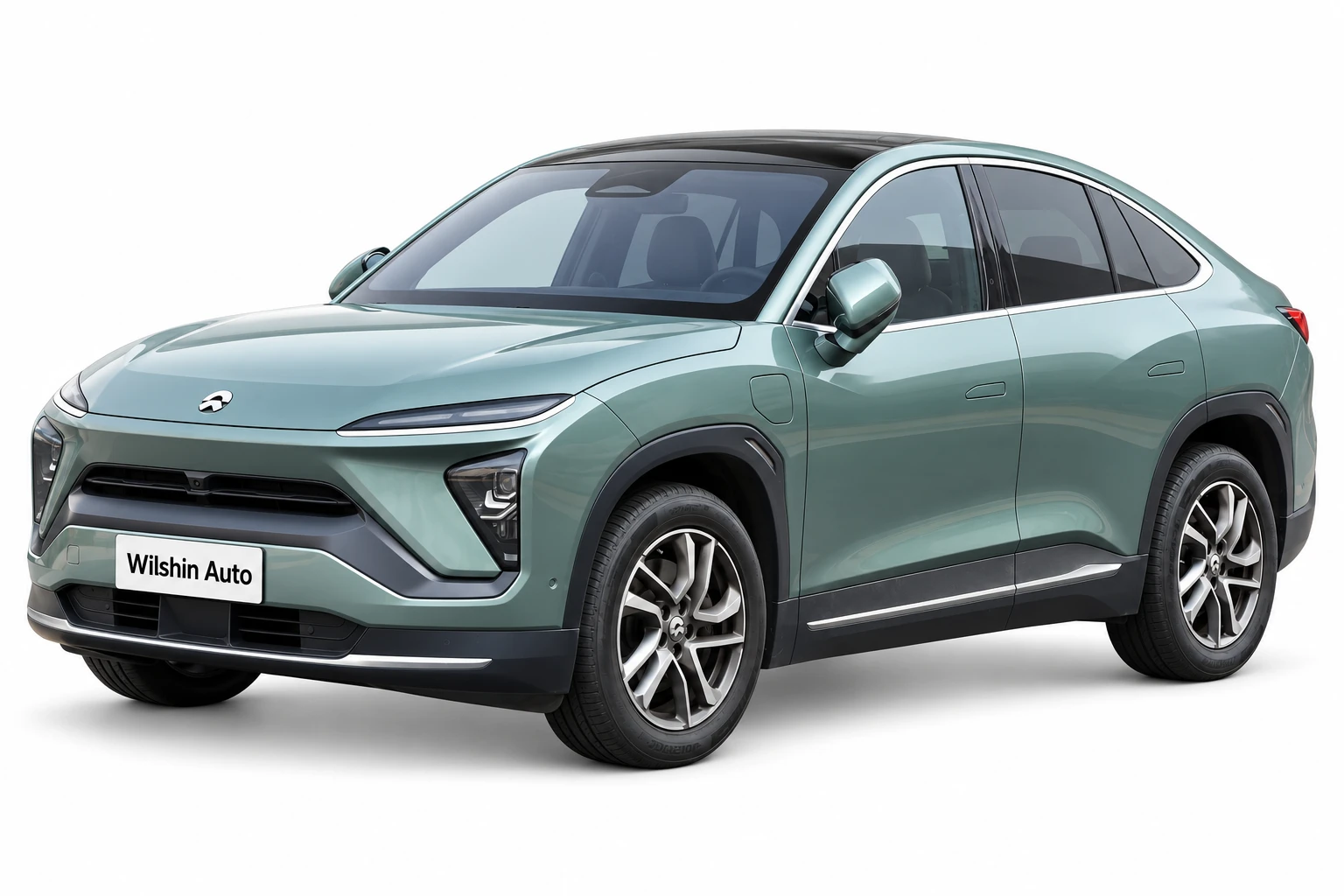 NIO EC6 — Light Green illustration