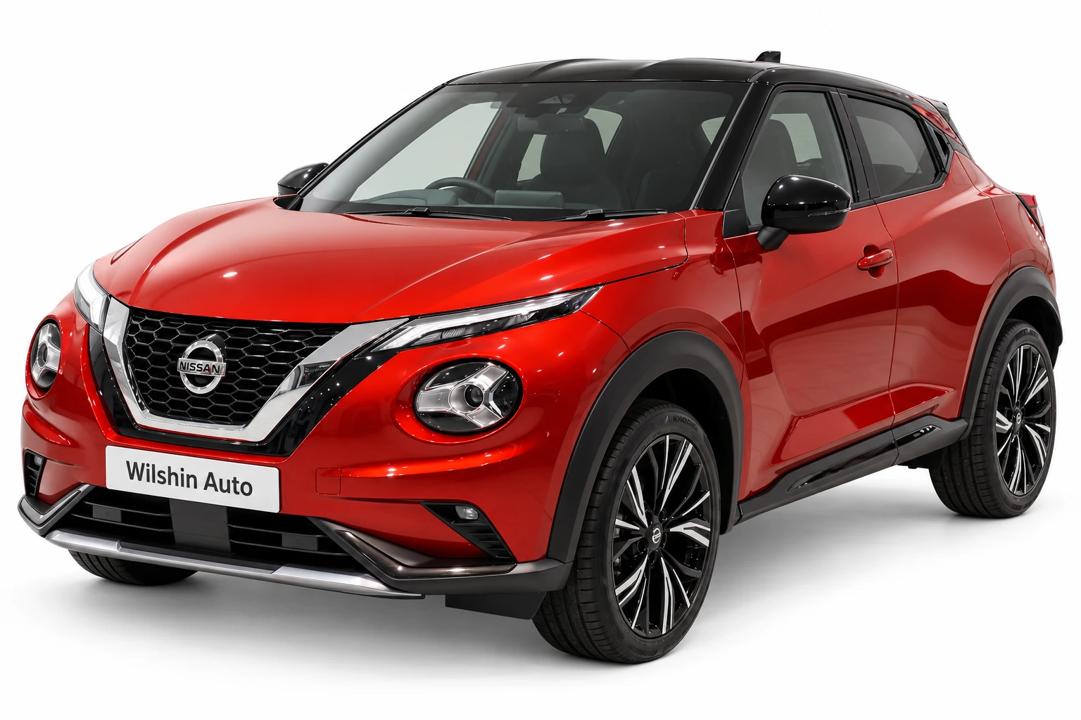 Nissan Juke — Red illustration