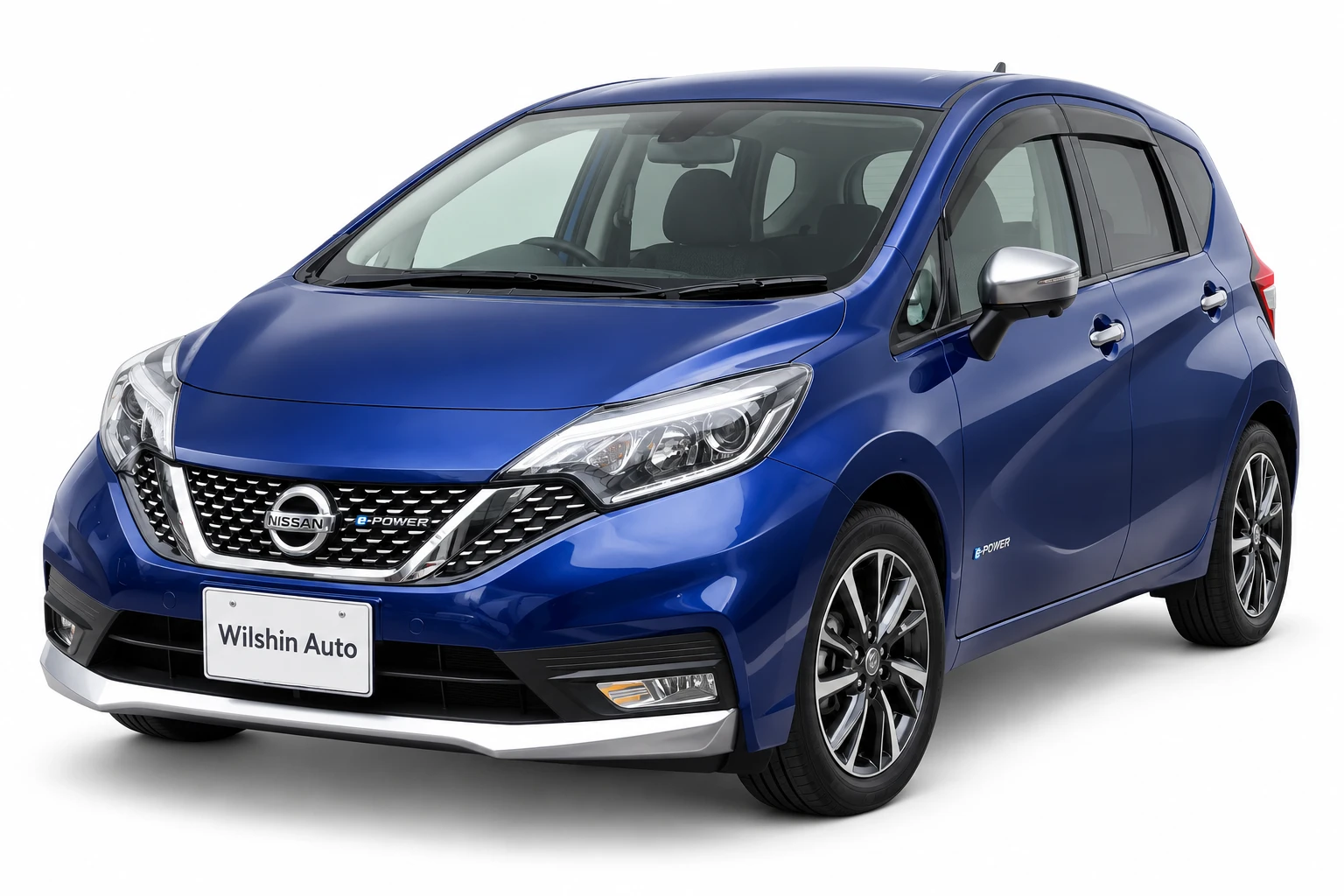 Nissan Note — Blue illustration