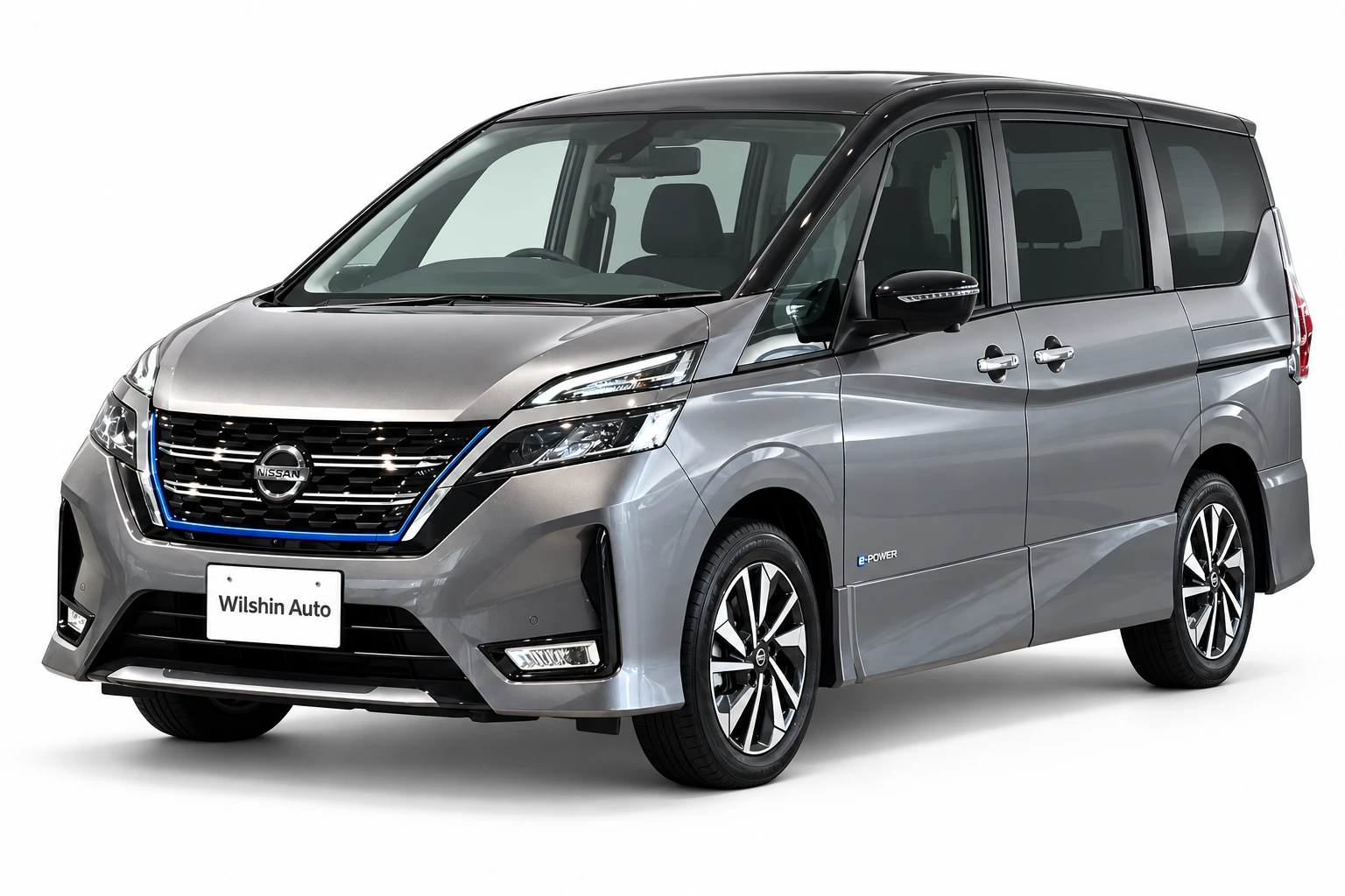 Nissan Serena — Silver illustration