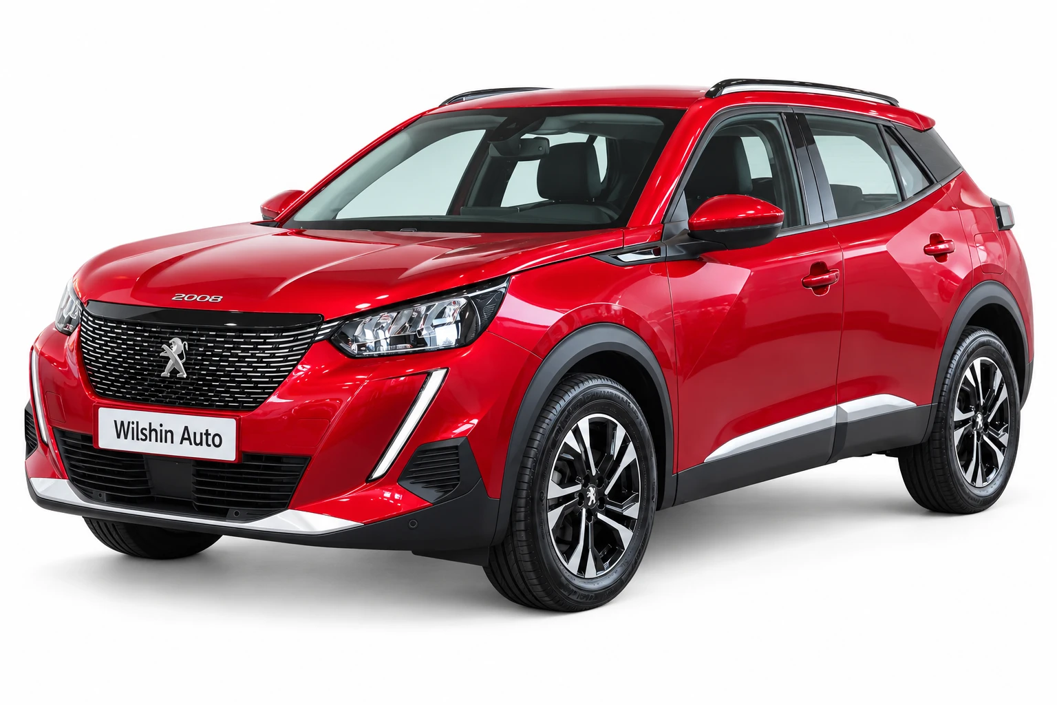 Peugeot 2008 — Red illustration