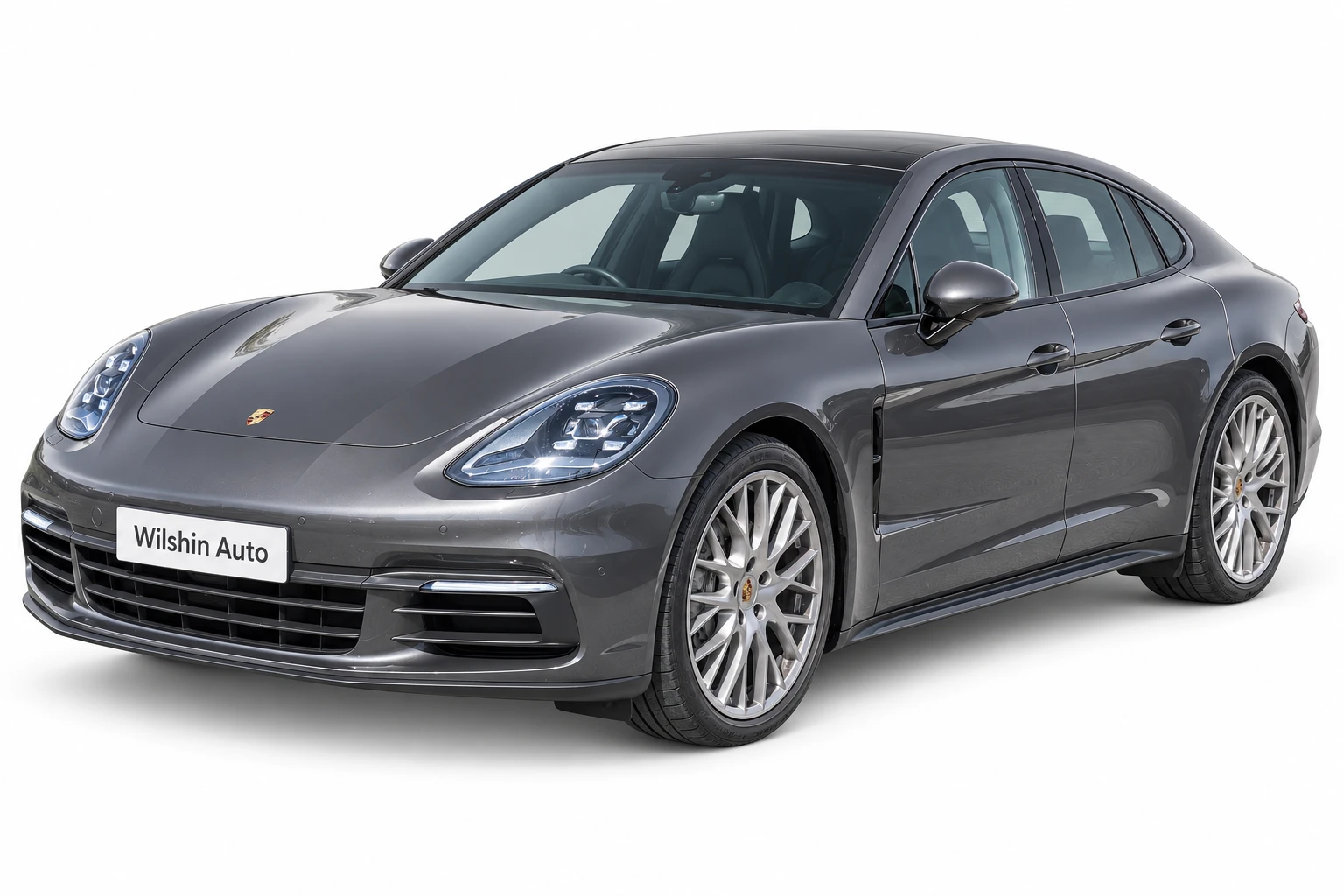 Porsche Panamera — Dark Gray illustration