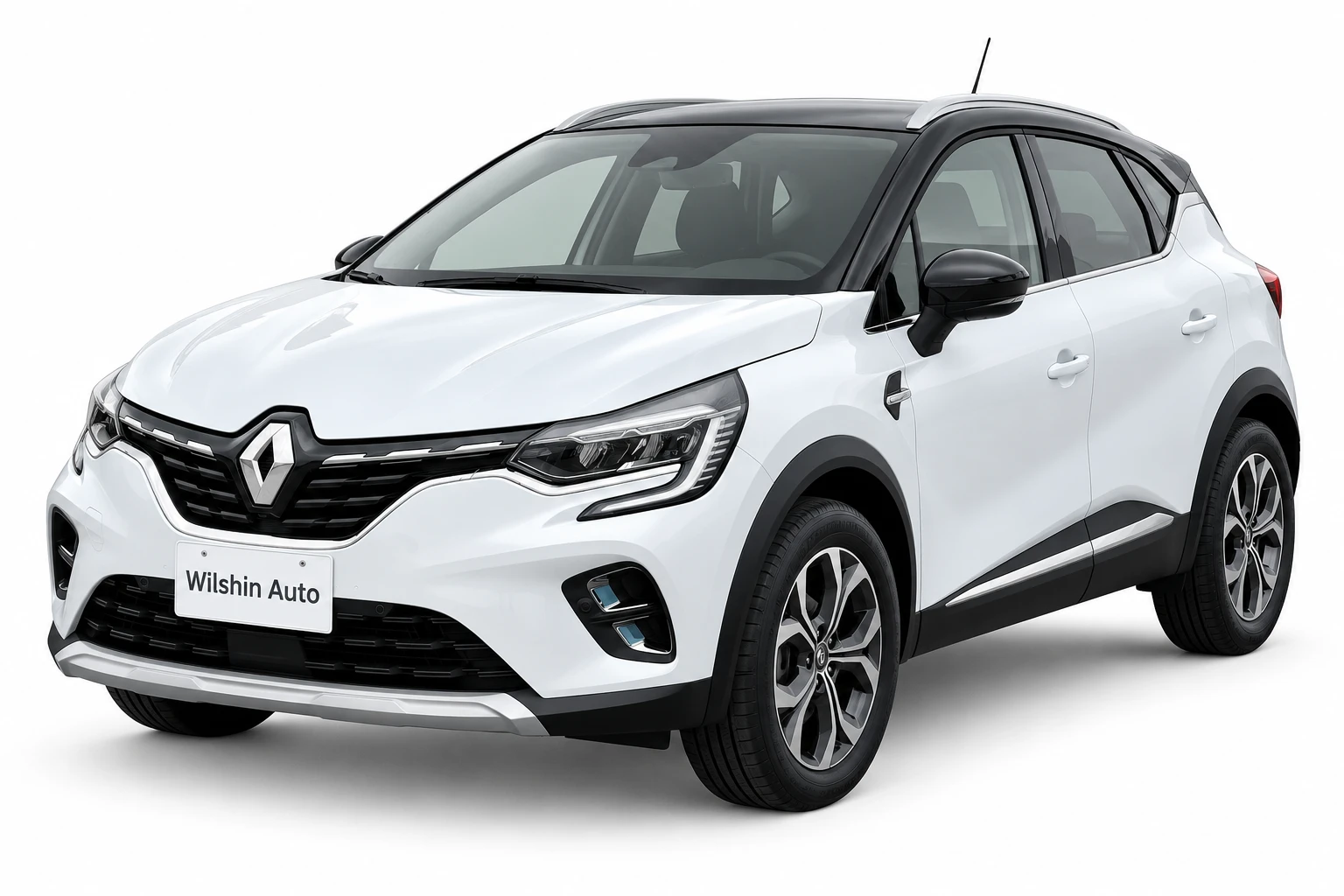 Renault Captur — White illustration