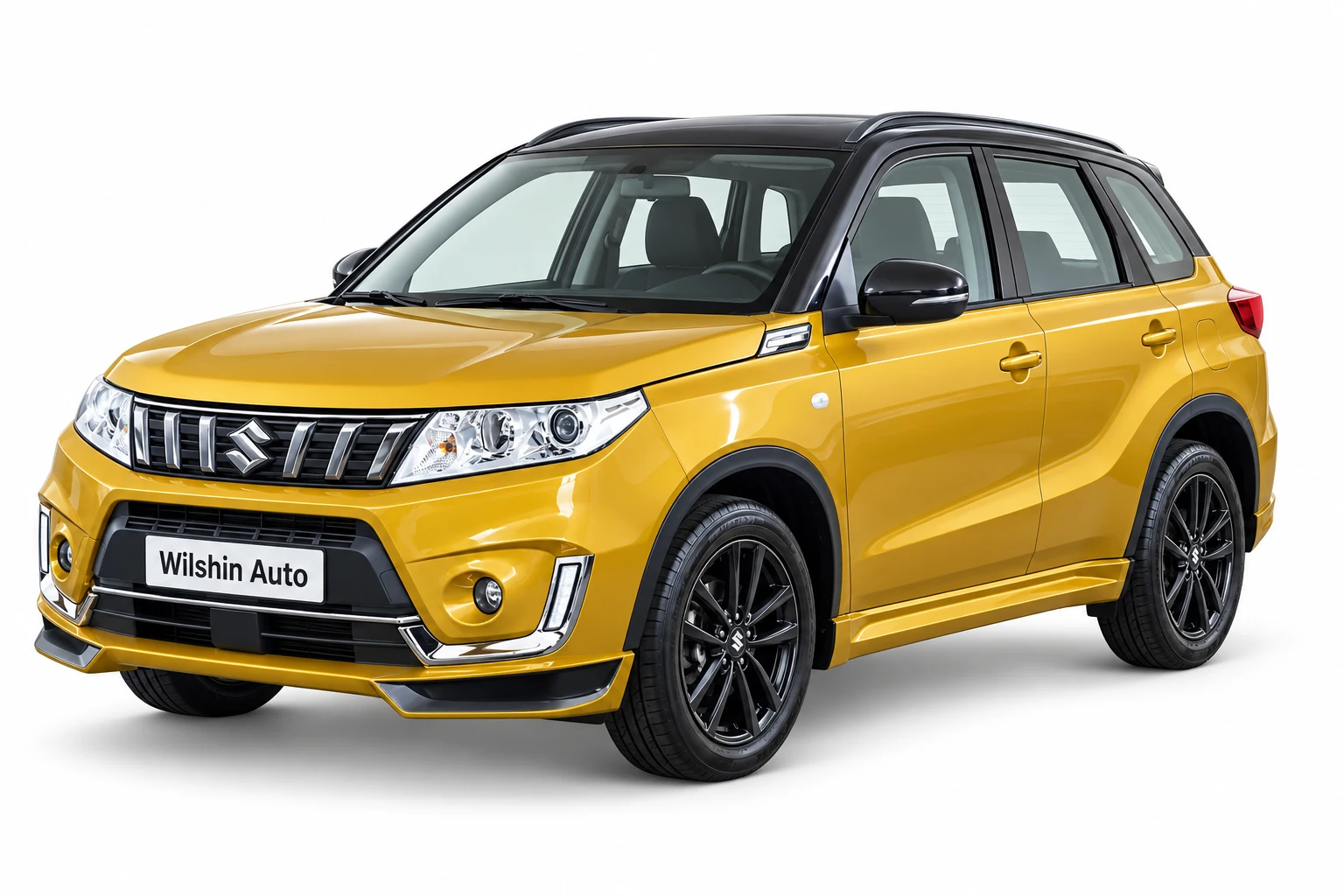 Suzuki Vitara — Yellow illustration