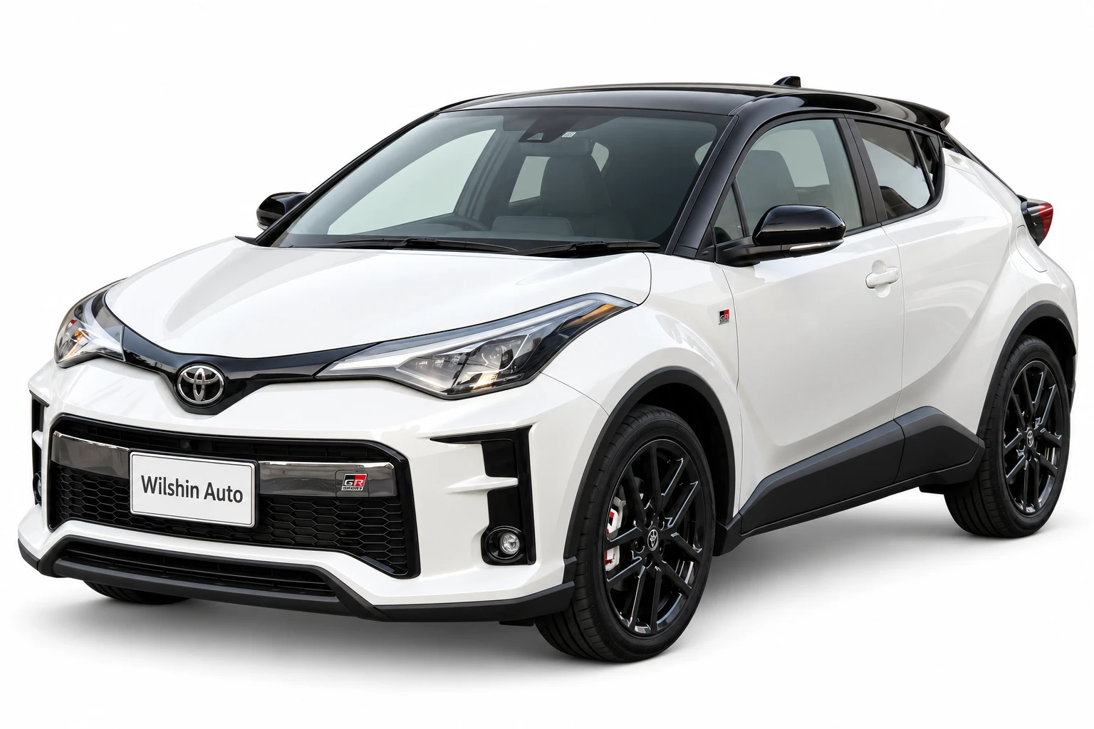 Toyota C-HR — White illustration