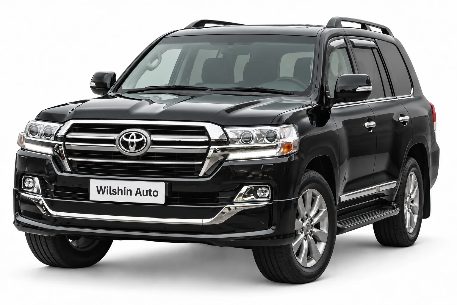 Toyota Land Cruiser 200 — Black illustration
