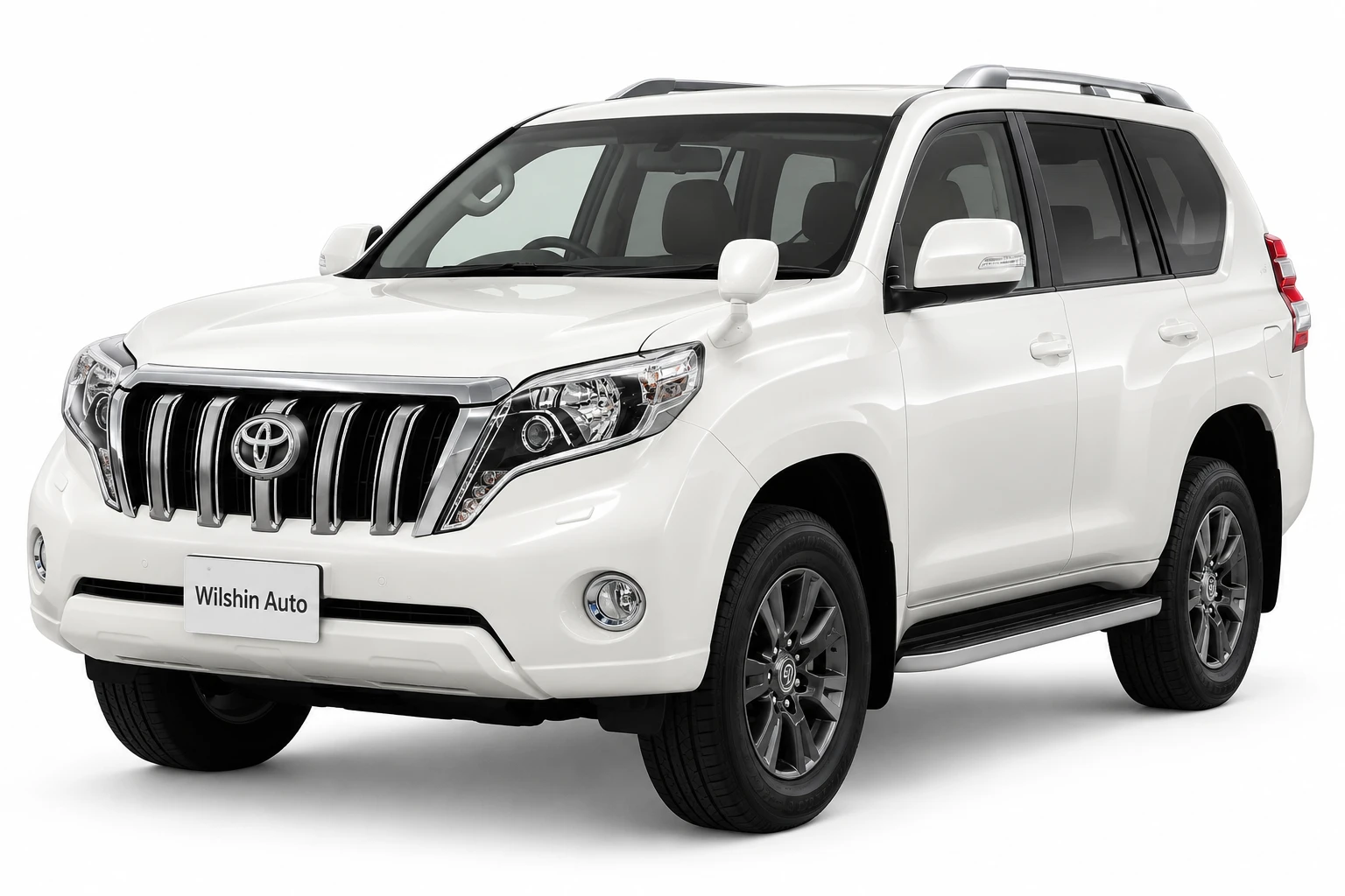 Toyota Land Cruiser Prado — White illustration