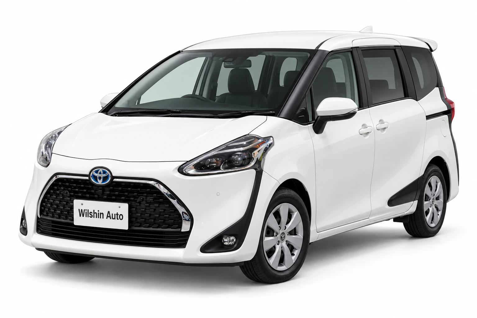 Toyota Sienta — White illustration