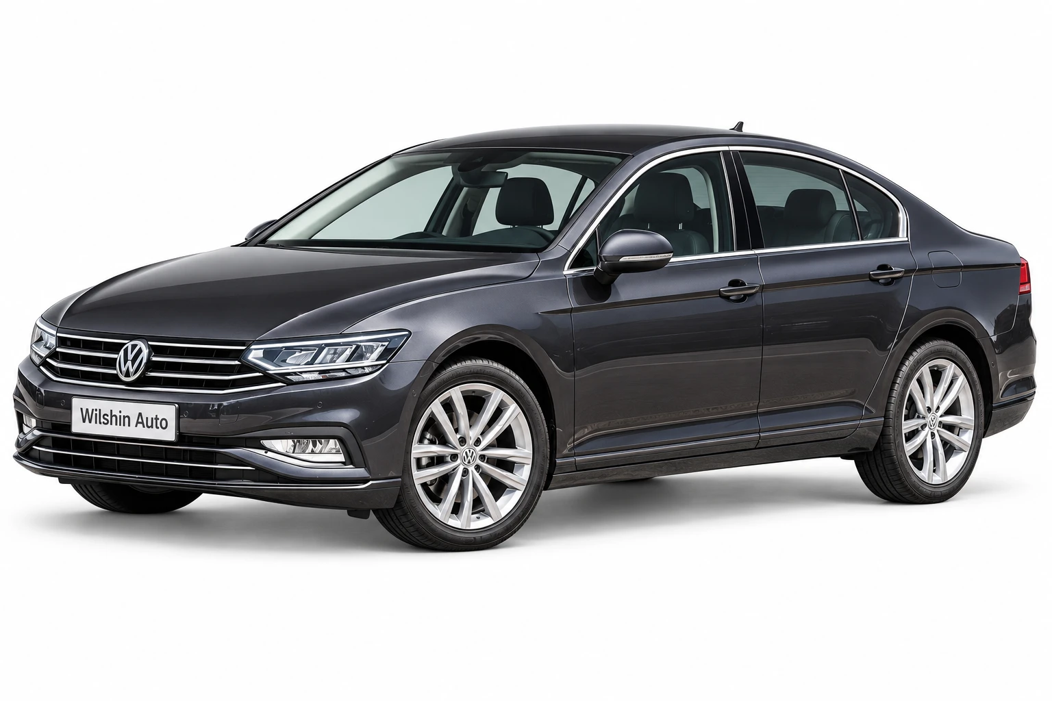Volkswagen Passat — Black illustration