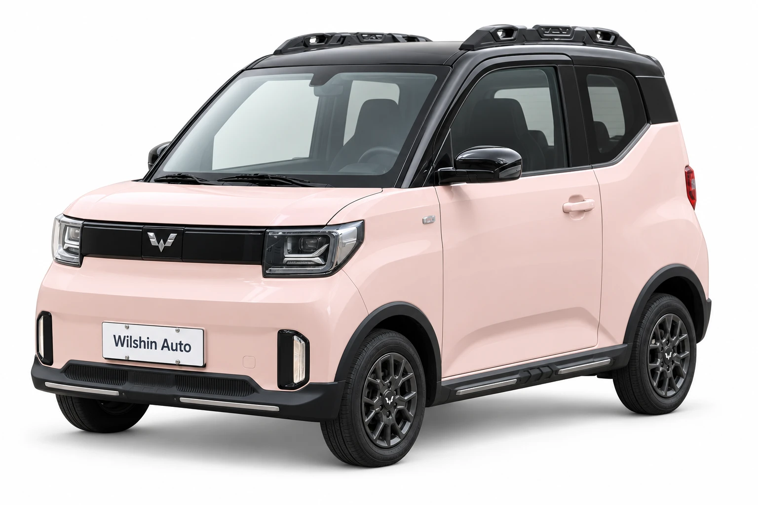 Wuling Hongguang Mini EV — Pink illustration
