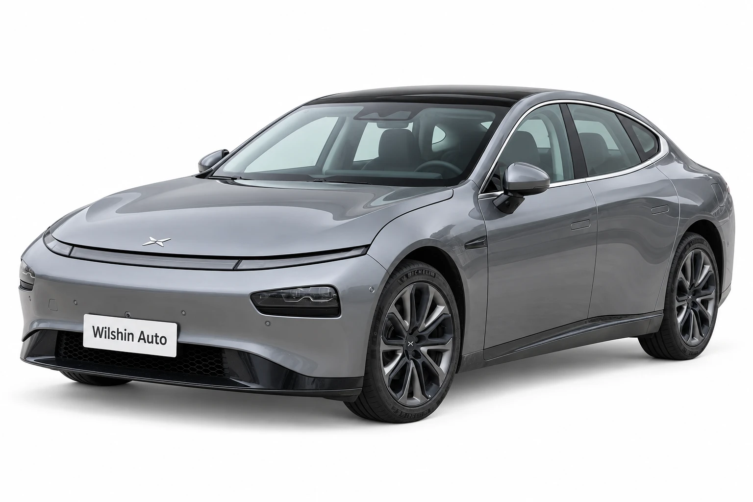 XPeng P7 — Gray illustration